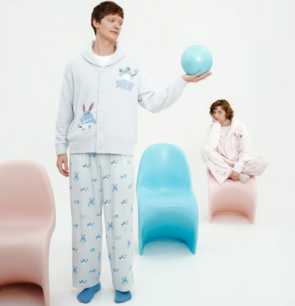 [Pokemon X Gelato Pique] Unisex BABY MOCO Jacquard Shawl Cardigan