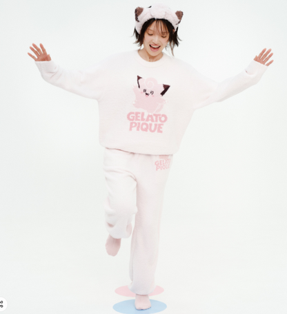 [Pokemon X Gelato Pique]  BABY MOCO Jacquard Pullover & Long Pants Set