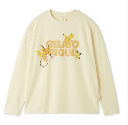 [Pokemon X Gelato Pique] Unisex Point Long T-shirt & Long Pants Set