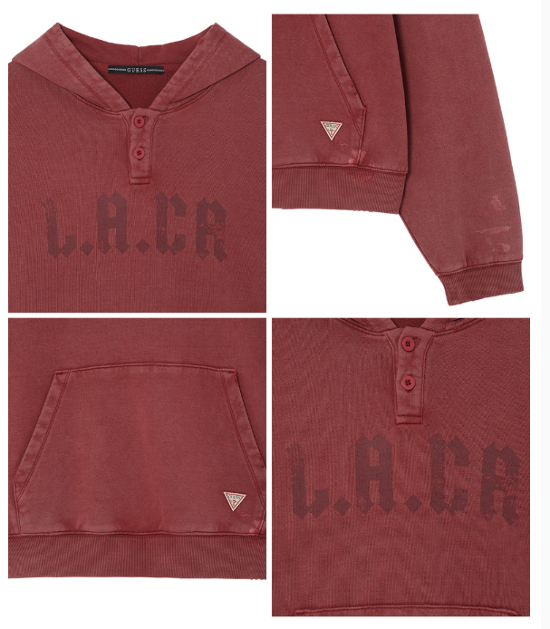 [Straykids Hyunjin Worn] 26Fall Guess LA-CA Hoodie