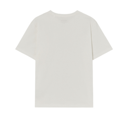 [Straykids Hyunjin Worn] 26Fall Guess GJ Regular Fit Classic Logo Short Sleeve T-shirt_WHT