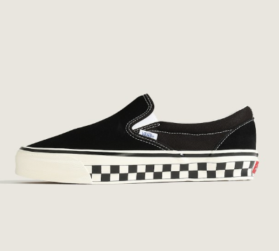 [Cortis X Vans] Premium Slip-On 98 Checkerboard Sidewall Shoes
