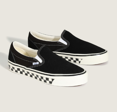 [Cortis X Vans] Premium Slip-On 98 Checkerboard Sidewall Shoes
