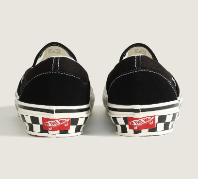 [Cortis X Vans] Premium Slip-On 98 Checkerboard Sidewall Shoes