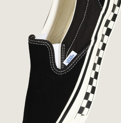 [Cortis X Vans] Premium Slip-On 98 Checkerboard Sidewall Shoes