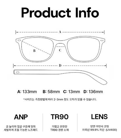 [BTS Jin & Jhope Pick] LEMOK Mitte  Sunglasses