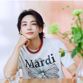[Seventeen Jeonghan Pick] 26FW Mardi Mercredi T-Shirt LA Fleur
