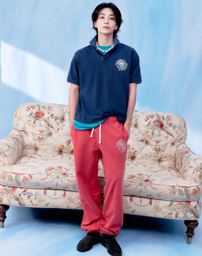 [Seventeen Jeonghan Pick] 26FW Mardi Mercredi Jogger Pants LA Fleur Pigment Washing