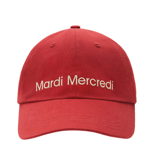 [Seventeen Jeonghan Pick] 26FW Mardi Mercredi Cap Mardi Mercredi Logo