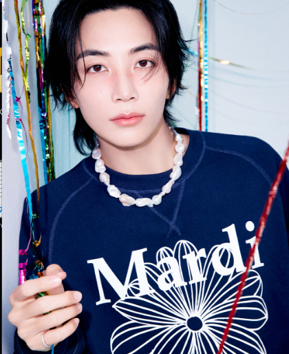 [Seventeen Jeonghan Pick] 26FW Mardi Mercredi Sweatshirt Raglan LA Fleur