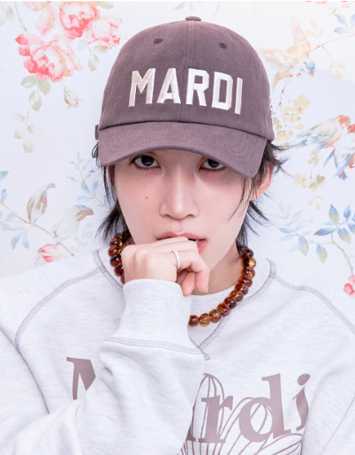 [Seventeen Jeonghan Pick] 26FW Mardi Mercredi Cap Mardi Bold Logo