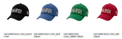 [Seventeen Jeonghan Pick] 26FW Mardi Mercredi Cap Mardi Bold Logo