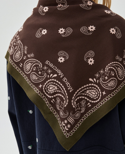 [Seventeen Jeonghan Pick] 26FW Mardi Mercredi Bandana Paisley Mardi