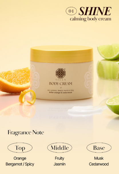 TIELA Perfume Nourishing Body Cream 200ml
