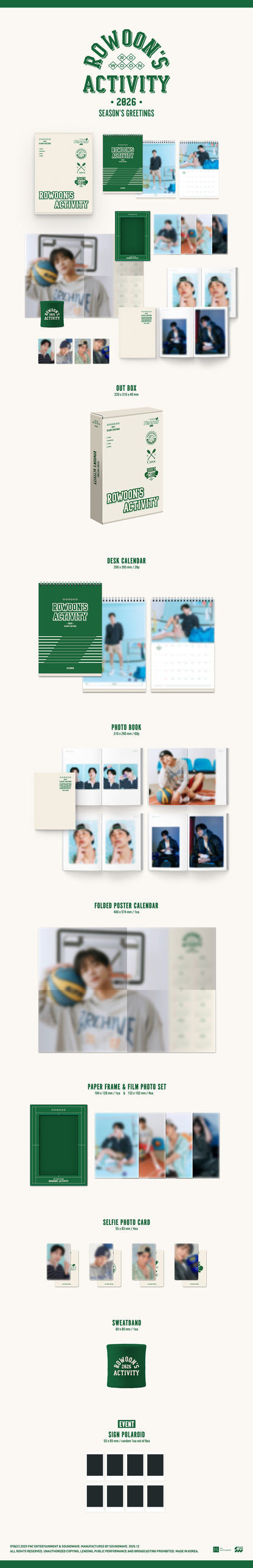 ROWOON - 2026 SEASON'S GREETINGS [RO WOON'S ACTIVITY]