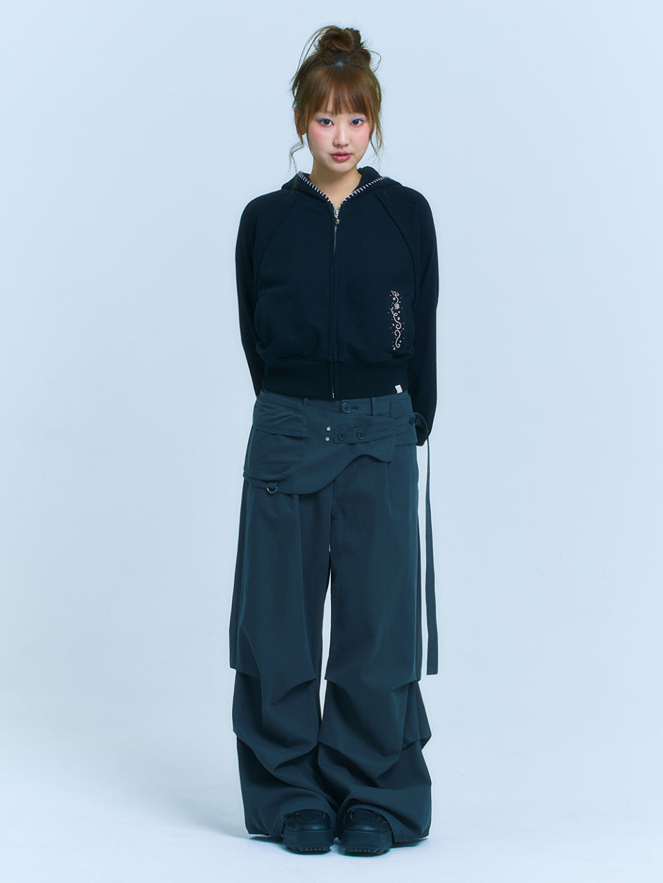 Tuomio X Sanrio Characters Usahana Zip-Up Hoodie