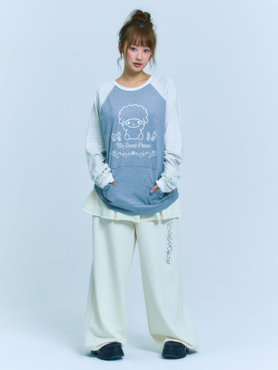 Tuomio X Sanrio Characters My Sweet Piano Long Sleeves