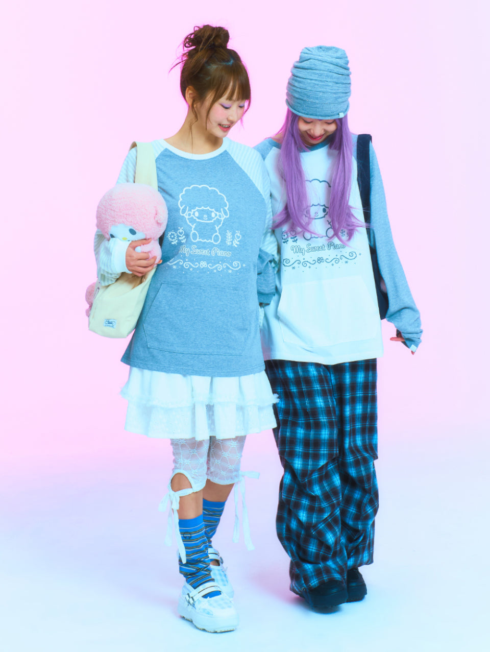 Tuomio X Sanrio Characters My Sweet Piano Long Sleeves