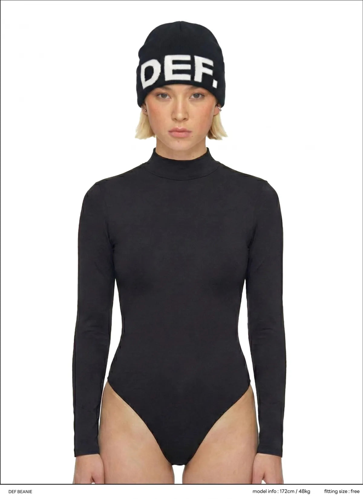 [Blackpink Jennie Worn] DEF Logo Beanie