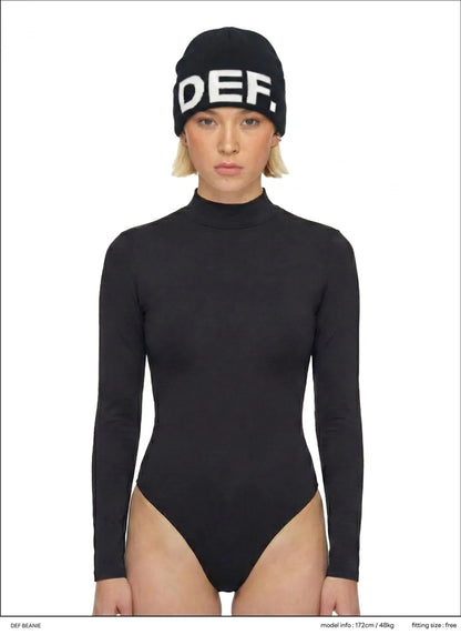 [Blackpink Jennie Worn] DEF Logo Beanie