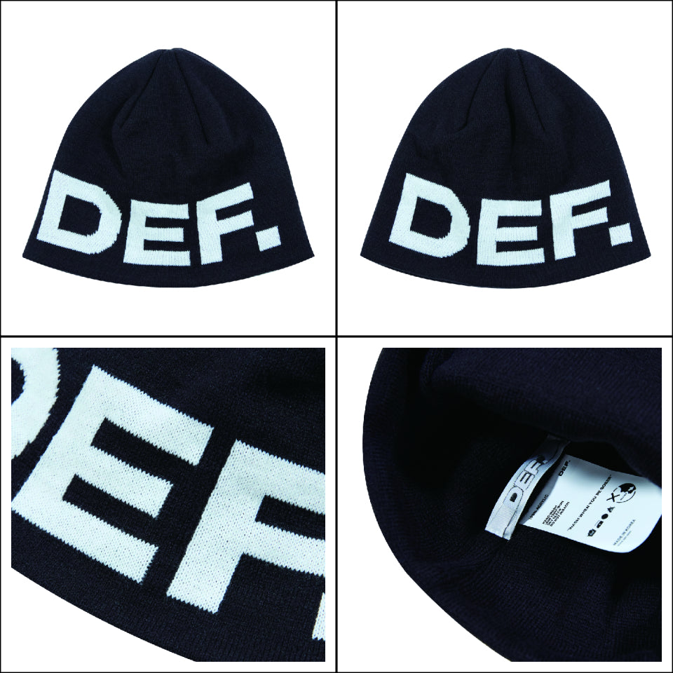 [Blackpink Jennie Worn] DEF Logo Beanie