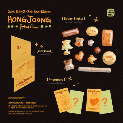 ATEEZ – [HONGJOONG] BIRTHDAY MD : PETAL GLOW