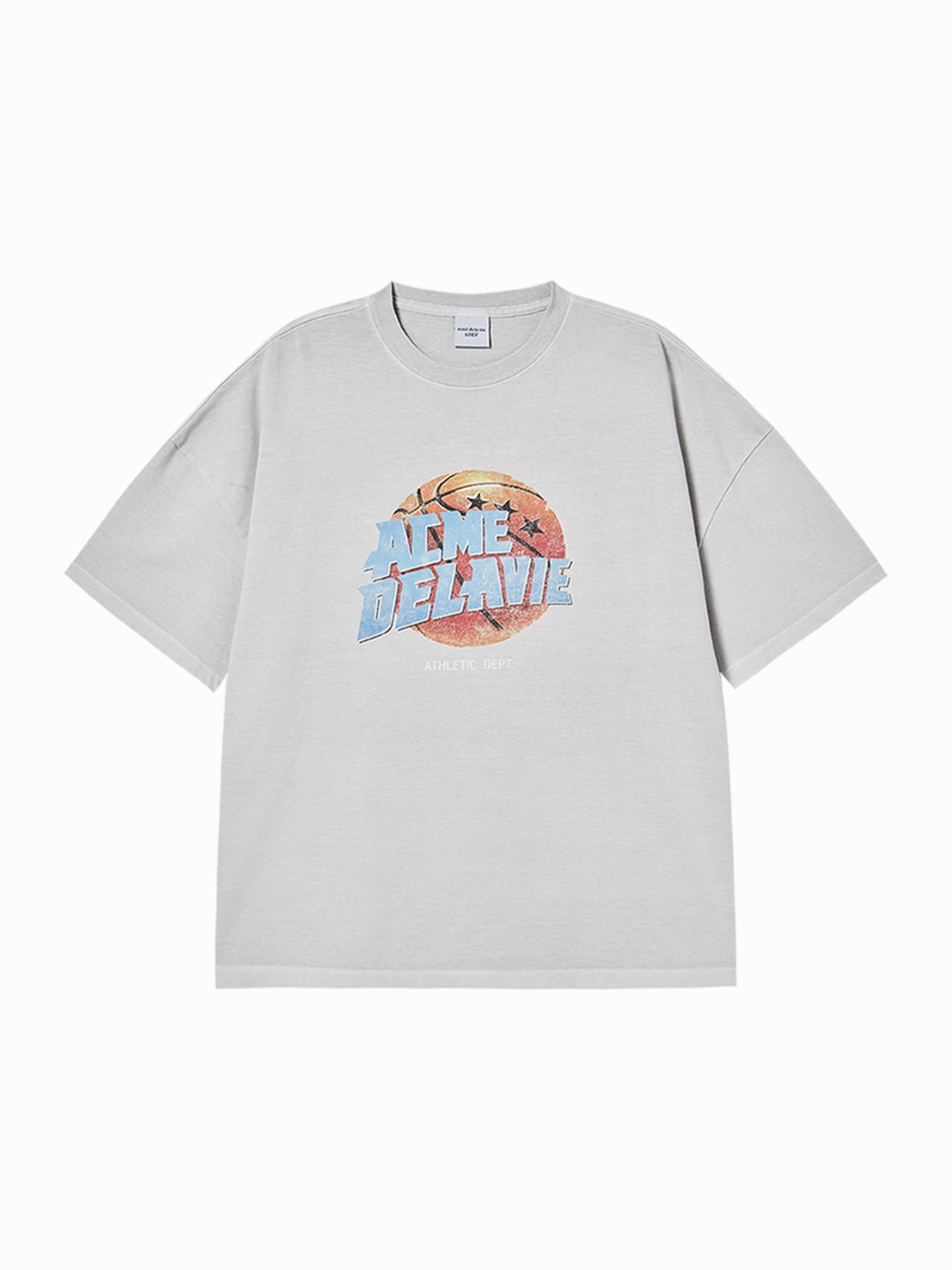 Yena x Adlv Basketball Pigment Short Sleeve T-Shirt