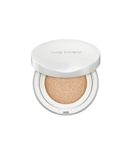 [Ive Lee Seo Photocard Giveaway] The Saem Skin Perfection Glutathione Toning Cushion (Main Product + Refill + Fixer)