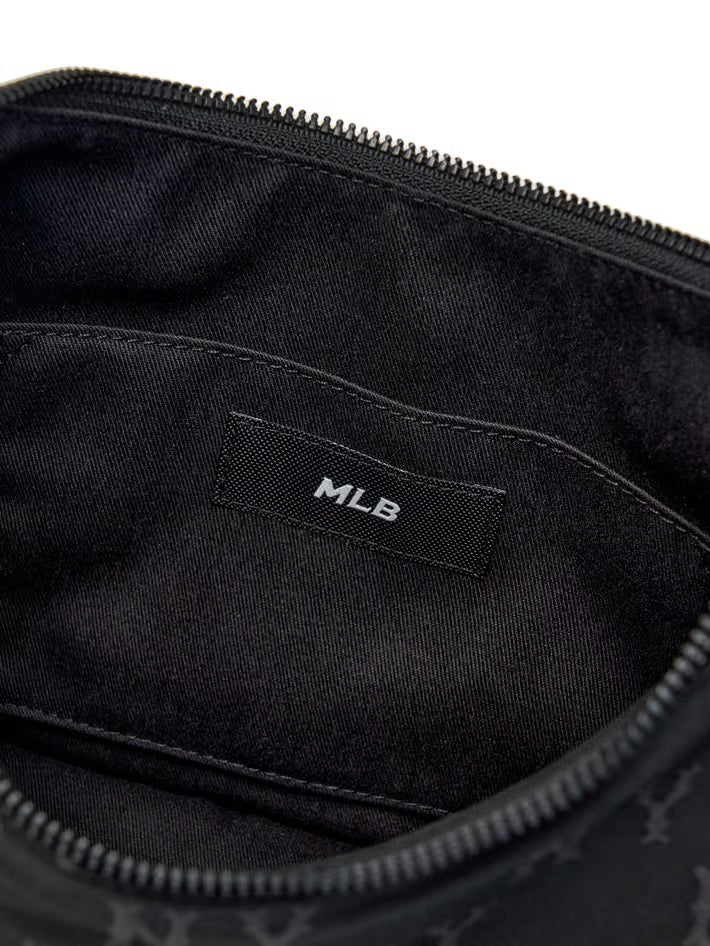 [Aespa Karina Pick] 26SS MLB Basic Vintage Nylon Hobo Bag New York Yankees