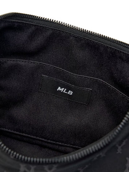 [Aespa Karina Pick] 26SS MLB Basic Vintage Nylon Hobo Bag New York Yankees