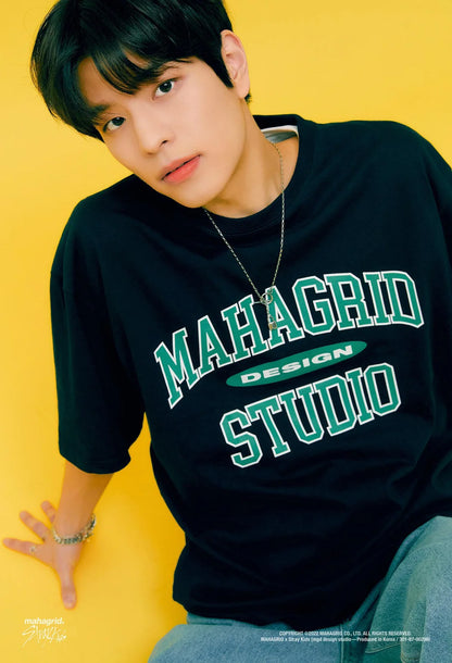 [Straykids Seungmin Pick] Mahagrid College Logo Tee
