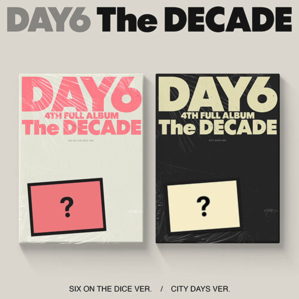 DAY6 - 4th Studio Album The DECADE Standard Edition (Random Version)