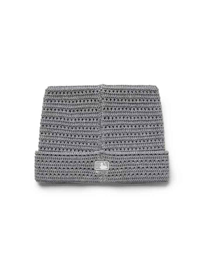 [Aespa Karina Pick] 26SS MLB Summer Crochet Meow Beanie Boston Red Sox