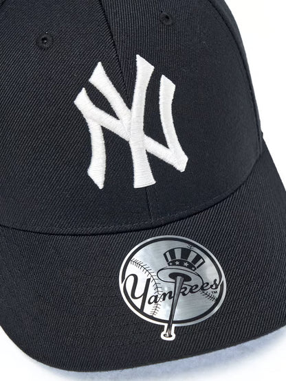 [Karina Pick] 25FW MLB Signature Patch Structure Ball Cap