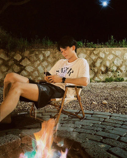 Seventeen Jeonghan and Gyu-young PIck Satur Capri Citron Drawing Summer Graphic Short Sleeve T-Shirt Resort