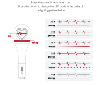 KISS OF LIFE - Official Cheering Stick