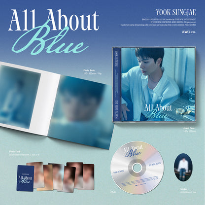 Yook Sungjae - All About Blue - 1st Mini Album