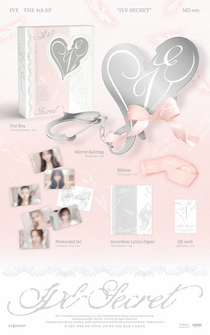 IVE - [SECRET] 4th EP Album - MD version