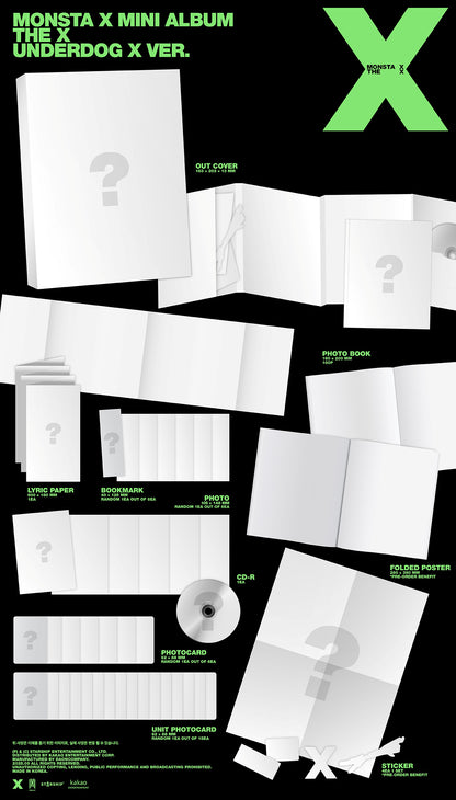 MONSTA X - THE X / 13th Mini Album