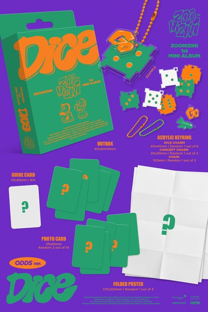 ZOONIZINI(ASTRO) - DICE / 1st MINI ALBUM