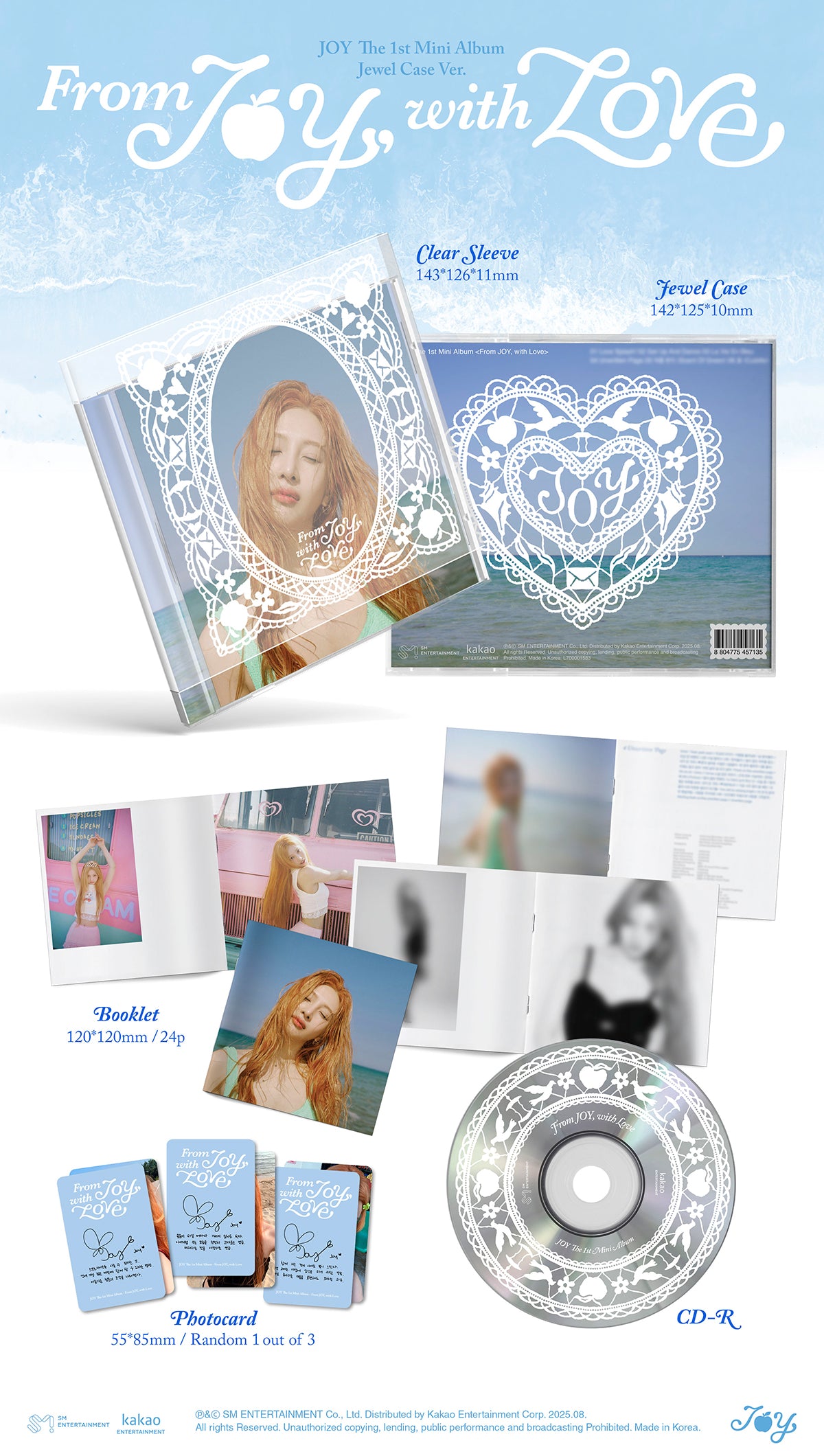 RED VELVET JOY- The 1st Mini Album [From JOY, with Love]