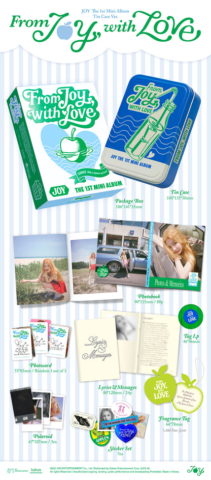 RED VELVET JOY- The 1st Mini Album [From JOY, with Love]