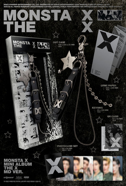 MONSTA X - THE X / 13TH MINI ALBUM (MD VER.)