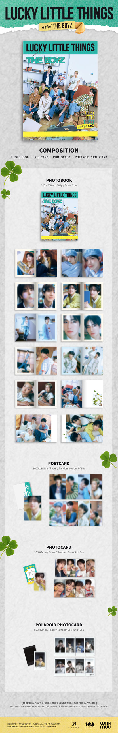 THE BOYZ - THE BOYZ PHOTOBOOK [LUCKY LITTLE THINGS]