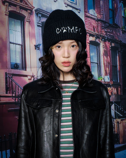 [Seventeen Joshua Worn] Campo Tricot Bonnet in Black