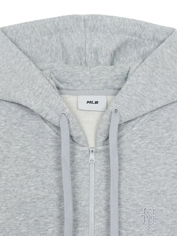 [Aespa Karina Pick] 26SS MLB Basic Small Logo Overfit Hoodie New York Mets