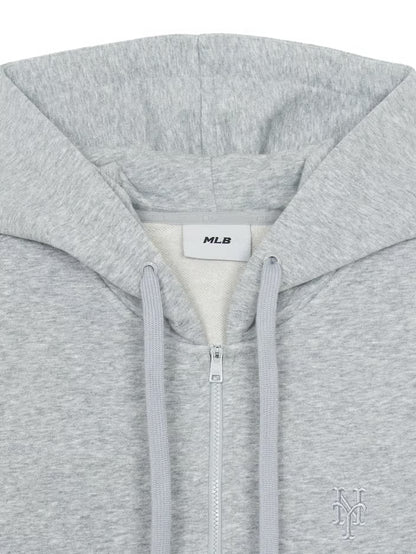 [Aespa Karina Pick] 26SS MLB Basic Small Logo Overfit Hoodie New York Mets