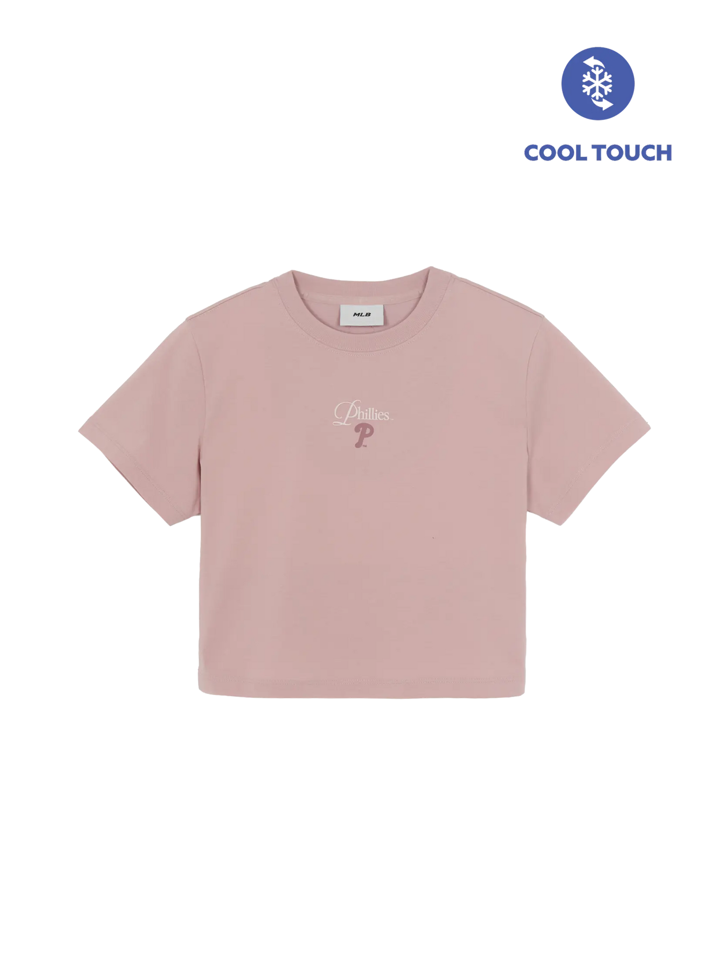 [Aespa Karina Worn] 26 Summer MLB Women's Sheriff Logo Point Comfortable Crop Short Sleeve T-Shirt