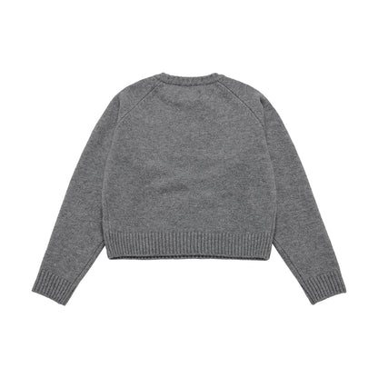 Yena x Adlv Woman basic Logo Knit