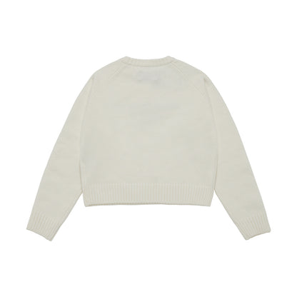 Yena x Adlv Woman basic Logo Knit